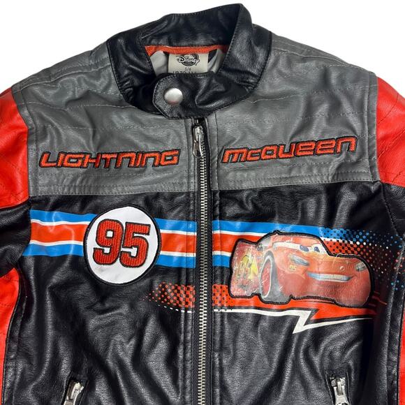 Disney Cars Lightning McQueen Vintage Y2K Racing Jacket - Picture 3 of 6